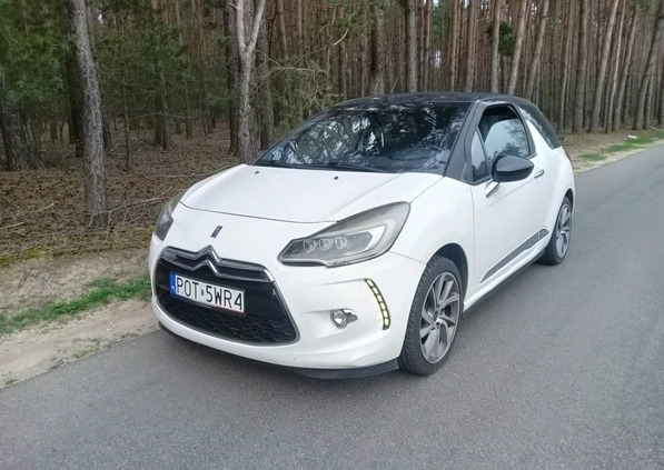 Citroen DS3 cena 30900 przebieg: 106000, rok produkcji 2016 z Krośniewice małe 172